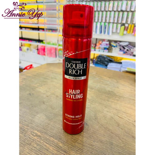 Keo Tạo Kiểu Tóc Dạng Xịt Double Rich Hair Spray Giữ Nếp Tóc Nhiều Giờ 170ml