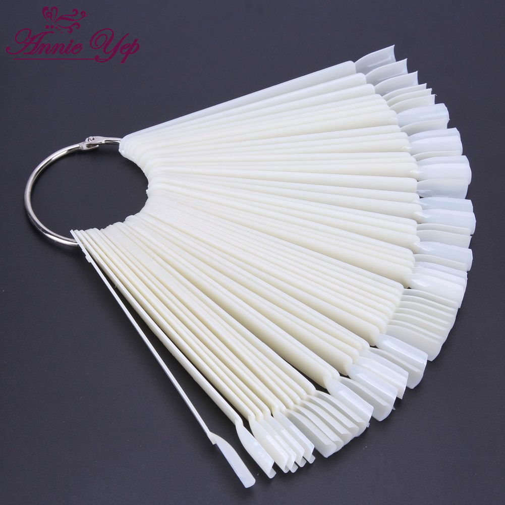 Móng que đầu bằng 50 que tập sơn (tq0533)