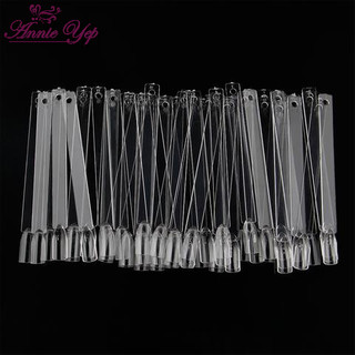Móng que đầu bằng 50 que tập sơn (tq0533)