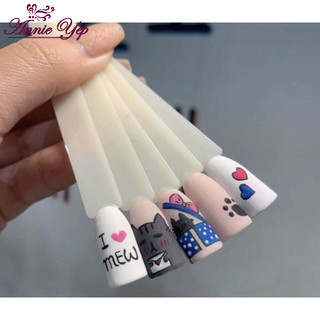 Móng que đầu bằng 50 que tập sơn (tq0533)