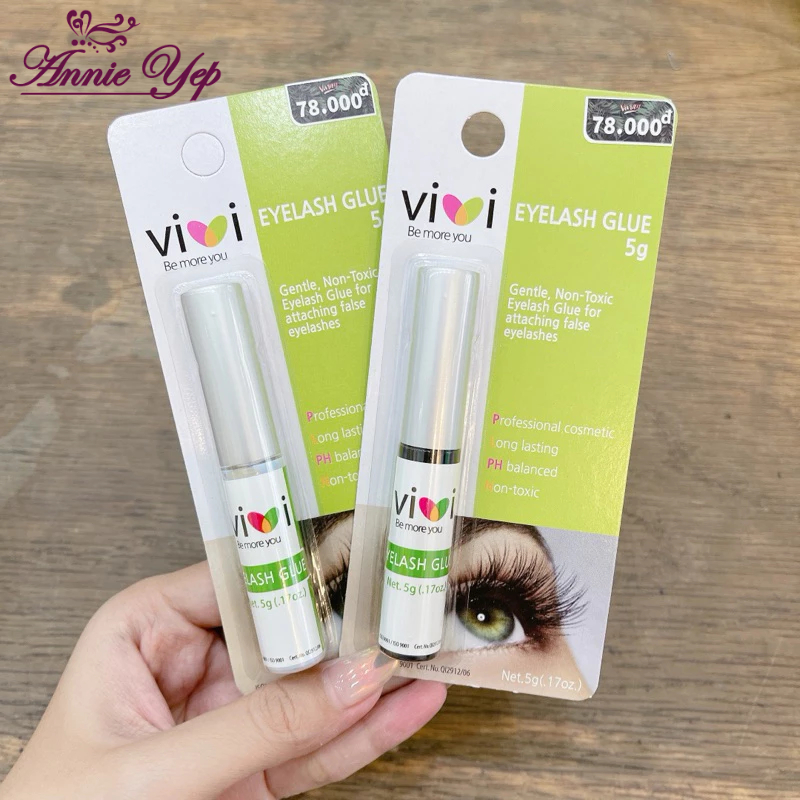 Keo dán mi Vi Vi siêu chắc Hàn Quốc trắng và đen