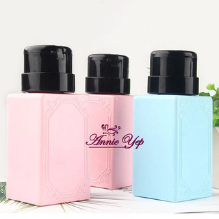 Lọ đựng Axeton vuông cổ đen dụng cụ làm Nail (TQ0009)