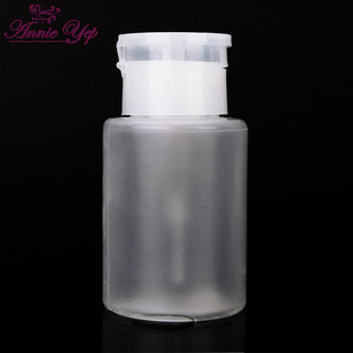 Lọ đựng Axetone cổ hồng, trắng lớn (TQ0080)