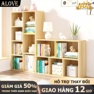 Kệ Sách Gỗ Lưới Đứng Tầng Lưu Trữ Đồ Thiết Kế Hiện Đại Tiết Kiệm Diện Tích Phòng Học Phòng Khách