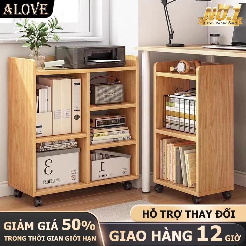 ALOVE Tủ Để Đồ Bánh Xe Xoay360、Tủ đa năng gọnTiện Lợi dễ dàng di chuyển và lắp đặt
