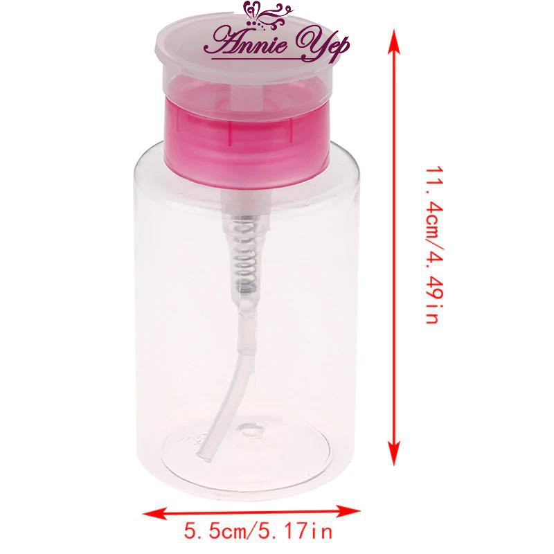 Lọ đựng Axeton cổ hồng,trắng lớn (TQ0080)