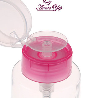 Lọ đựng Axeton cổ hồng,trắng lớn (TQ0080)