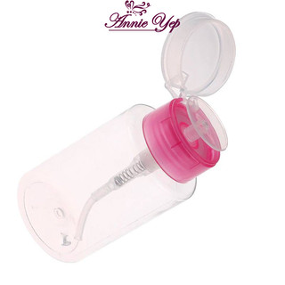 Lọ đựng Axeton cổ hồng,trắng lớn (TQ0080)