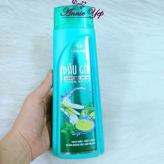 Dầu gội Thorakao- Giảm Tóc Gãy Rụng ,Mọc Tóc,Mềm Mượt- Bưởi + Bồ Kết + Chanh Xả Bạc Hà +  Hà Thủ Ô 400ml Thorakao