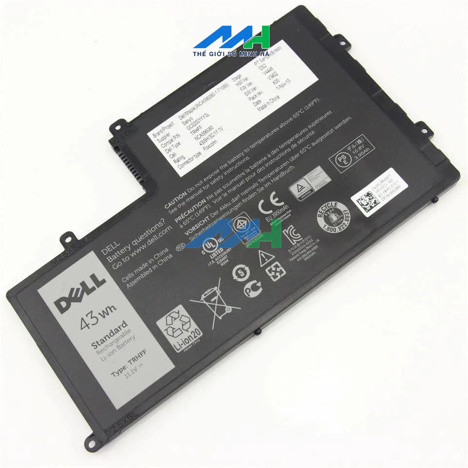 Pin Laptop Dell Inspiron 5547, 15-5547 -  Zin Chính Hãng