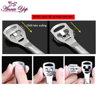 Combo dao bào gót & lưỡi thay thế