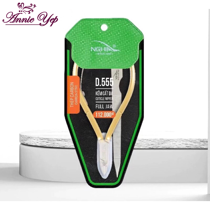 [ Dụng cụ làm móng ] Kềm cắt da Kềm Nghĩa giá sỉ D-555 chính hãng công ty