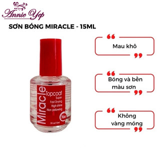 Sơn bóng mau khô TOPCOAT đỏ (Loại 1)