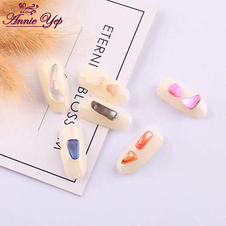 Sỏi đủ màu set 12 hủ trang trí móng