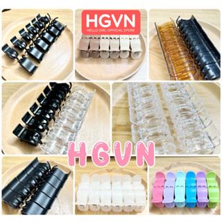 SET 12 Kẹp Càng Cua Nhựa Trong Suốt Cao Cấp