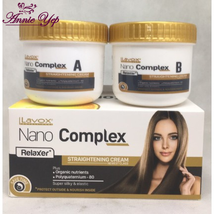 Kem duỗi nano Complex relaxer Lavox