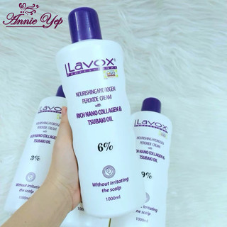 Oxy Trợ Nhuộm Lavox Lớn 1000ml Hàng Chuẩn Công Ty - Sản Phẩm Trợ Nhuộm