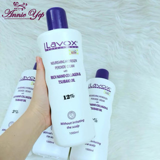 Oxy Trợ Nhuộm Lavox Lớn 1000ml Hàng Chuẩn Công Ty - Sản Phẩm Trợ Nhuộm