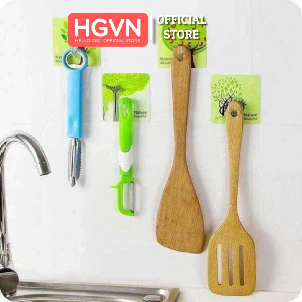SET 5 Móc Dán Cường Lực 3D Siêu Chắc Chắn Cute #D128x5