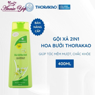 Gội Xả Thorakao 2IN1 Hoa Bưởi Kích Mọc Tóc Giảm Gãy Rụng 400ML