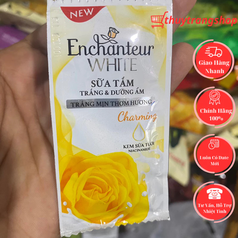 Dầu Gội ,Sữa Tắm Enchenter Dây 10 Gói 6g