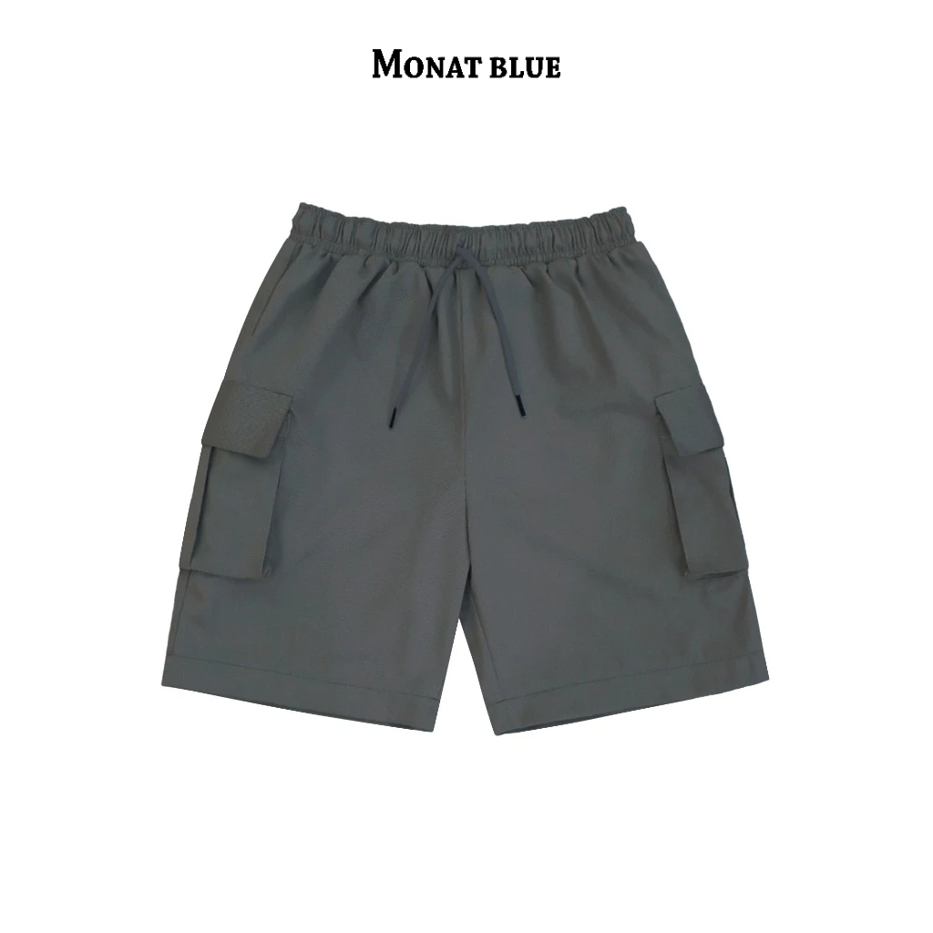 MONAT BLUE - Quần short Cargo