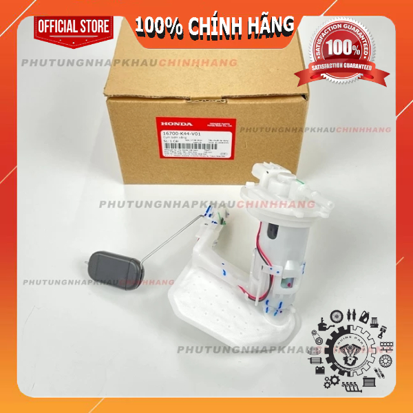 Bộ bơm xăng Vision K44 2015 2016 2017 2018 2019 2020 chính hãng, cụm mô tưa bơm xăng vis 110 - 16700