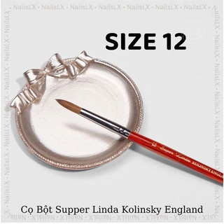 Cọ đắp bột móng Super Linda Kolinsky England