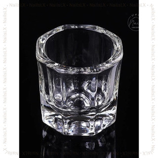 Ly thuỷ tinh đựng lưu huỳnh làm móng (Cốc) liquid acetone alcohol rửa cọ cồn làm nail