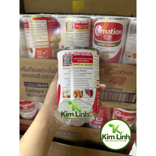 Sữa Tươi Thái Lan Carnation (Ba Bông) Lon 385gr