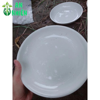 Đĩa Lót Chậu Bằng Sứ