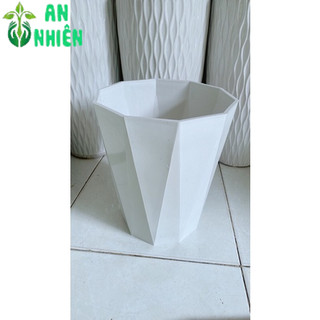 Chậu Trồng Cây (nhựa cao 30cm đường kính 24cm)