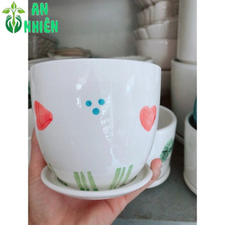Chậu Trồng Cây 9-10cm(giao mẫu ngẫu nhiên)