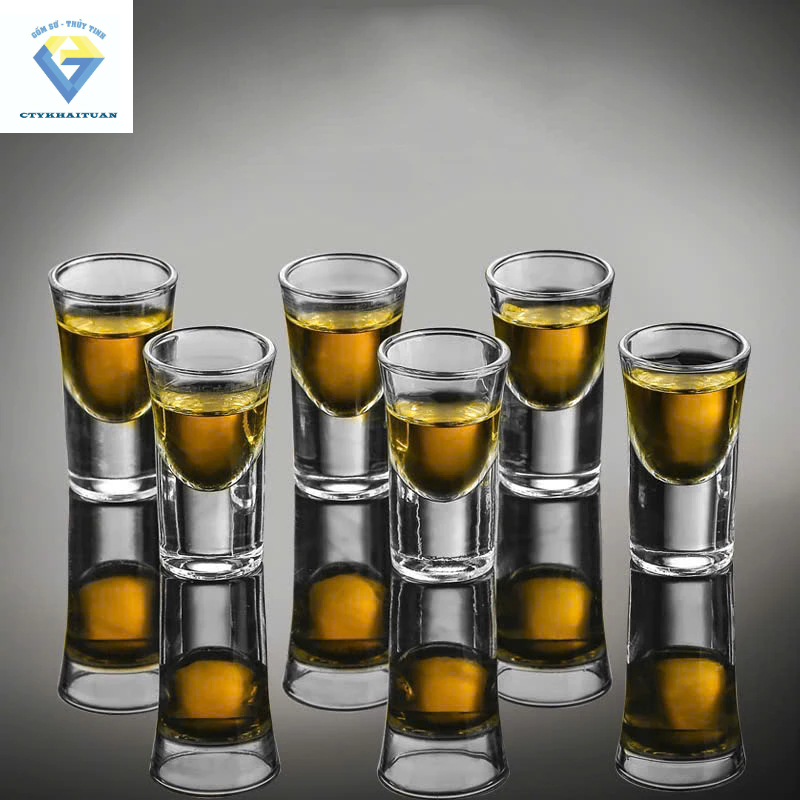 Bộ 6 ly uống rượu shot