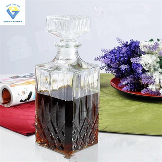 Bình đựng rượu ngâm sâm thuỷ tinh 750ml - BR04