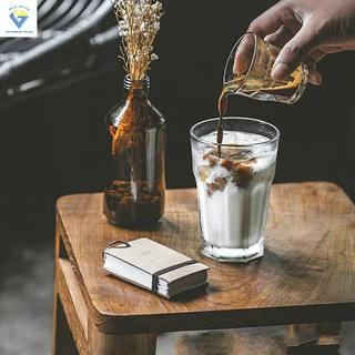 Bộ 6 ly thủy tinh cao cấp 8 góc trung uống cafe - kh330 cao cấp