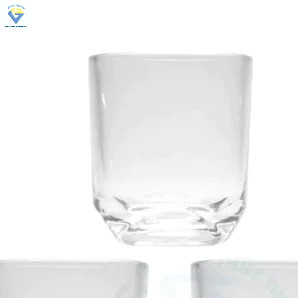 Bộ 06 ly thuỷ tinh bầu góc pp359 / 06 ly thủy tinh uống trà đá , ly uống bia