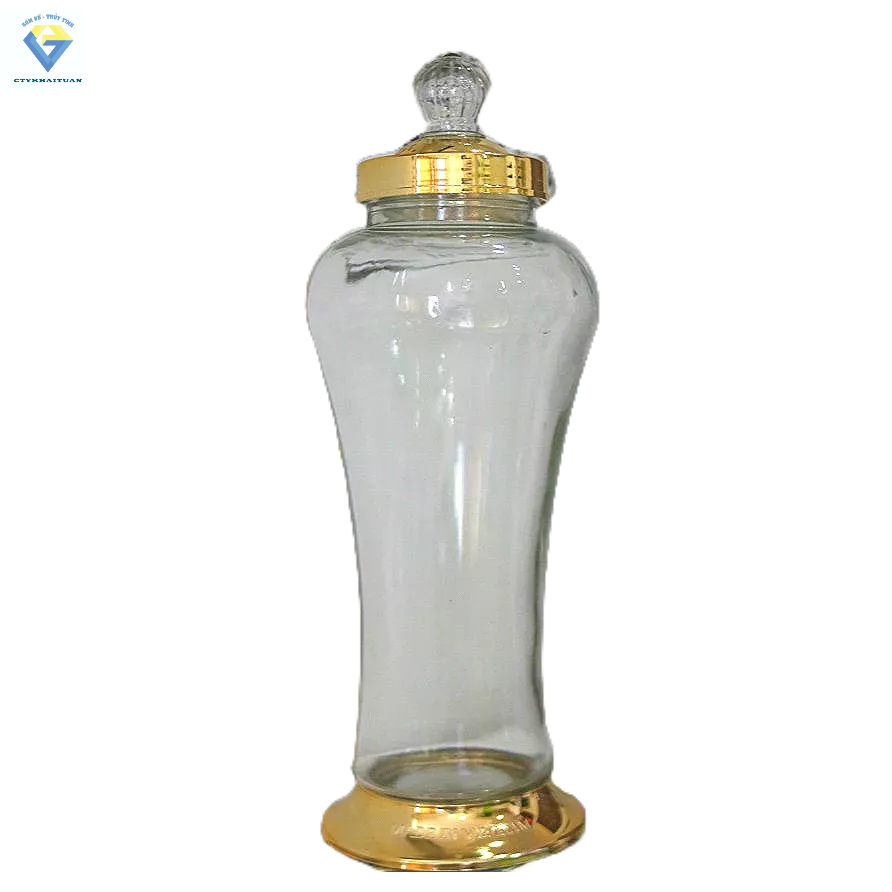 Bình ngâm sâm thủy tinh không van 6 lít