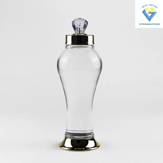 Bình ngâm rượu sâm thủy tinh 1 lít