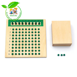 Bộ 2 bảng phép nhân và phép chia - Multiplication Division Bead Board