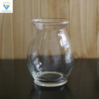 BÌNH BÔNG LỌ HOA THỦY TINH DÁNG BẦU DỤC LỚN (BDL)