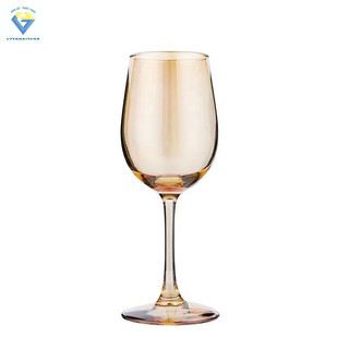  Ly thủy tinh vàng uống rượu vang đỏ 5202HA    1 ly vang 465ml màu vàng cao cấp 