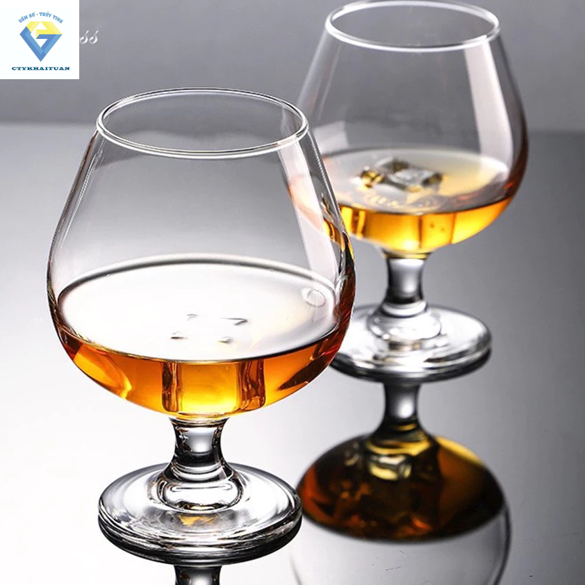 Bộ 6 ly sâm panh cao cấp / ly vang lùn thể tích 360ml - 250ml - 140ml / ly champane thủy tinh uống v