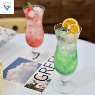  Bộ 6 ly thủy tinh poco cao chân lùn 7648 cao cấp 450ml   ly uống sinh tố  soda  ly bia cực sang trọng 