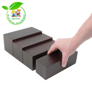 (Bản tiêu chuẩn) Thang nâu Montessori - Brown Stair