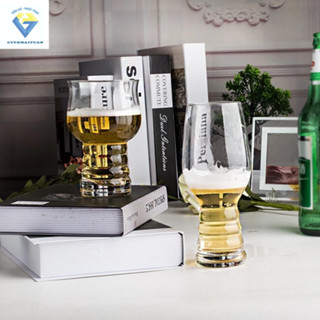 Bộ 6 ly uống bia 500ML kiểu đẹp J3468-2, 6 ly thủy tinh DELI uống sinh tố cực sang