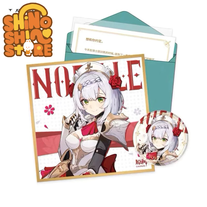 [có sẵn] hộp birthday box NOELLE chính hãng từ genshin impact official shop 💝