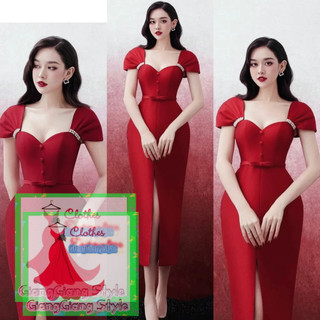 VÁY BÚT CHÌ DÂY BẢN TO ĐÍNH HẠT XẺ GIỮA 230724