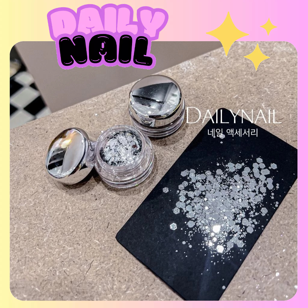 Nhũ ẩn Gel siêu sáng Sliver Daily - 🎀 DAILY NAIL 🎀