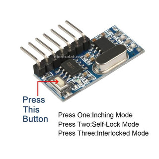 Mạch Thu RF 433MHz Học Lệnh KD7
